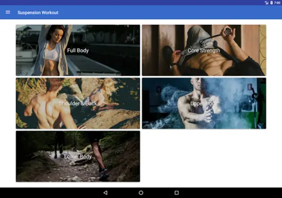 Workouts & Exercises for TRX android App screenshot 0